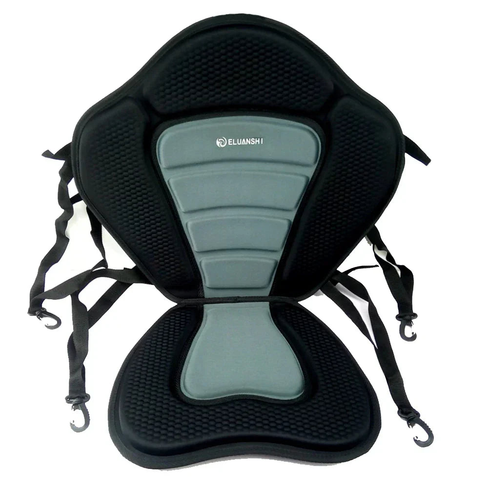 NNEOBA Adjustable Deluxe Fishing Kayak Seat with Inflatable Accessories and Bungee Cord